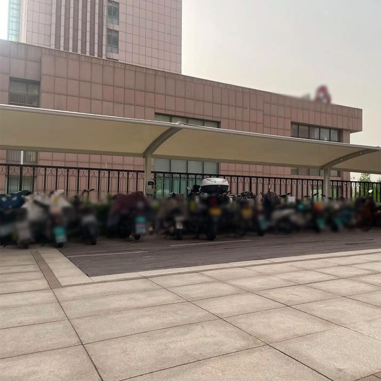 桃江县膜结构电动车棚